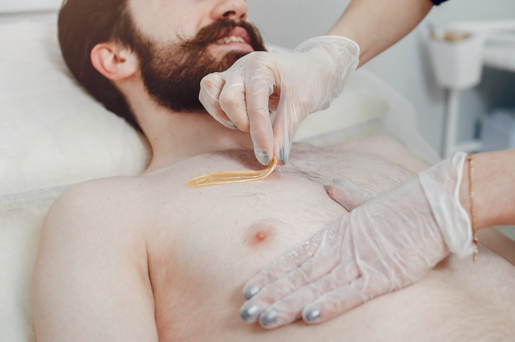 Épilation cire visage