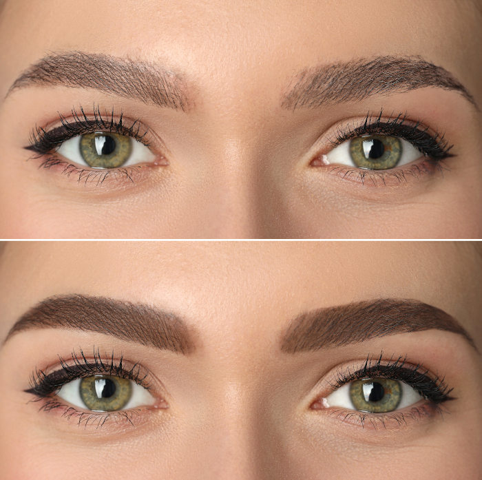 Sourcil maquillage